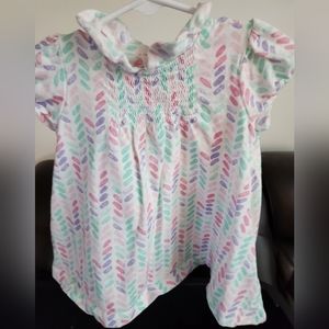 Short sleeve dress with matching diaper cover